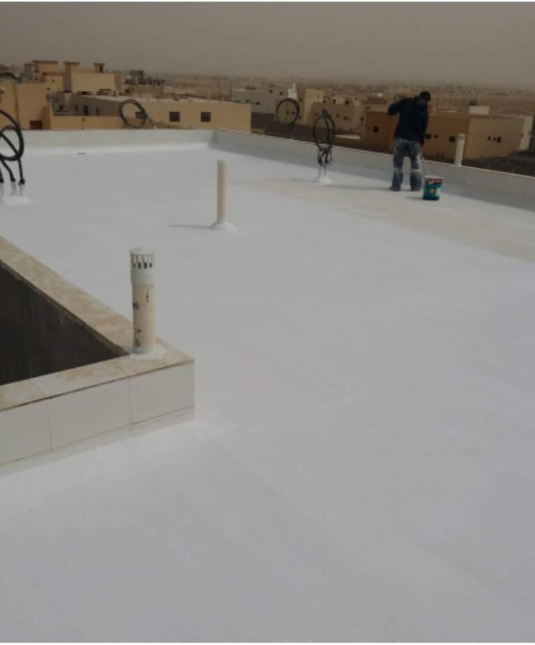 رش مادة الفوم بطريقة احترافية ومتجانسة